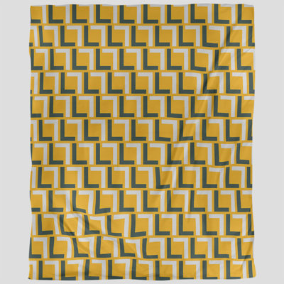 Polyester Geometric Shapes Duvet Cover