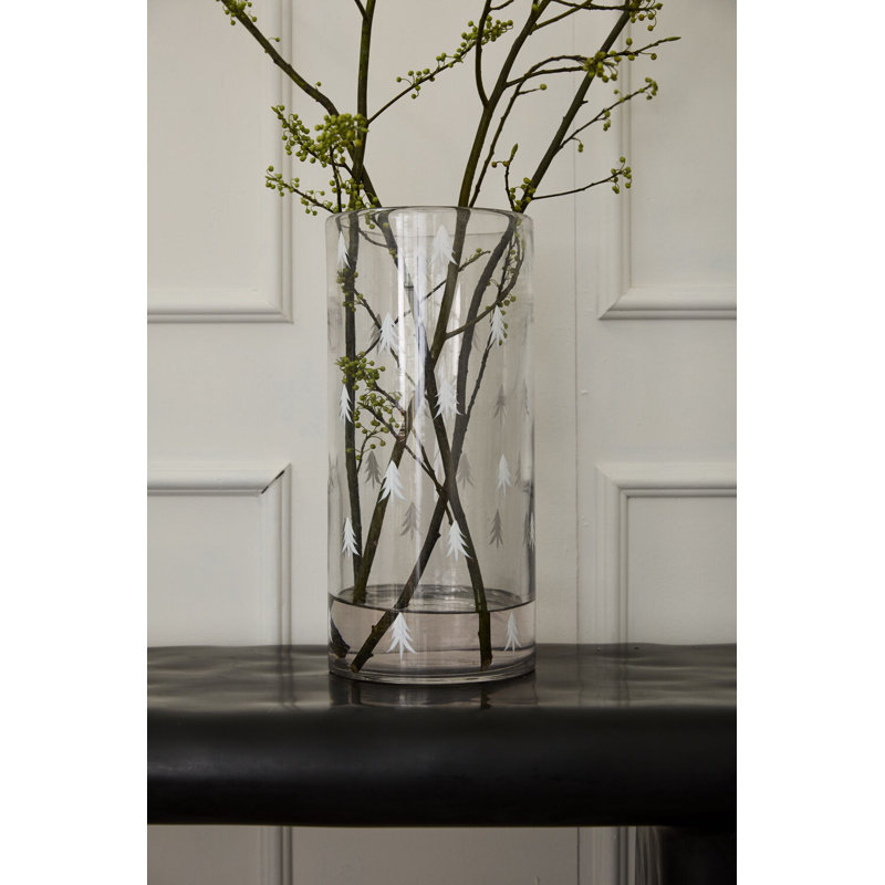 Porte-votive de table en verre, H 15 po x l 7 po x P 7 po