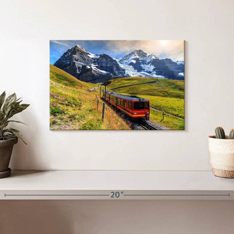 Nicci Swiss Electric Train, 8" H x 12" W