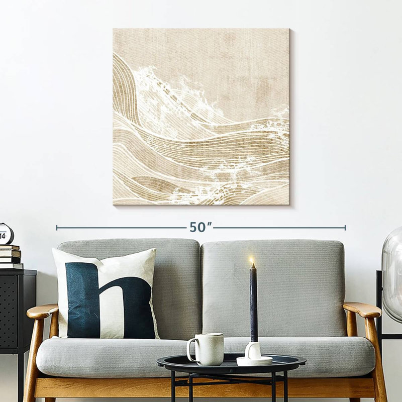 Tidal Waves I, 30" H x 30" W