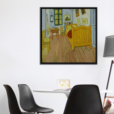 « chambre à coucher en arles » par vincent van gogh, reproduction d’art sur toile