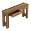 Console en bois avec tiroirs doubles