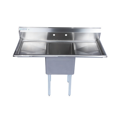 54" L x 23.75" W Free Standing Bar Sink