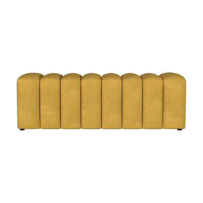 Fabric Upholstered Tufted Accent Bench
