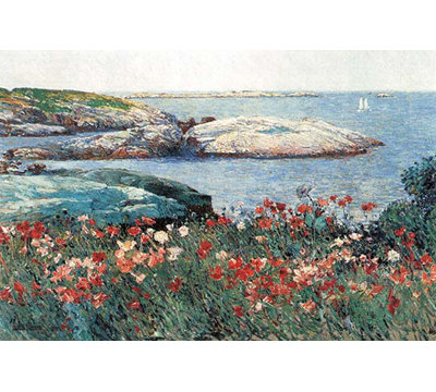 Coquelicots isle of shoals-impression