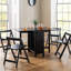 Alfreda 4 -Person Drop Leaf Dining Set-91992469