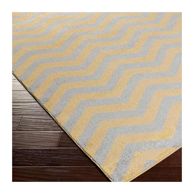 Greer Chevron Indoor Rug, Round 7'10"