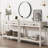 Console Table With Rattan Drawers, Wooden Sofa Tables, Narrow Long Boho Entryway Table, Side Couch Entry Table For Living Room