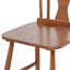 Chaises de salle à manger en bois massif de 17 po de largeur Mid-Century-1681316956