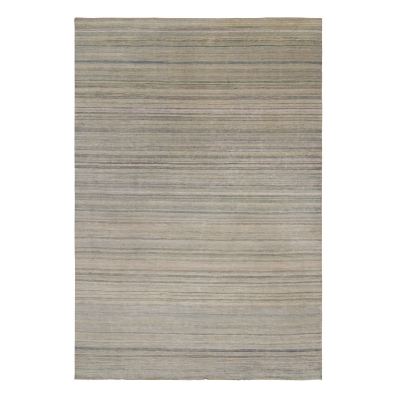 One-of-a-Kind Rectangle 10'1”x14'11” Hand Knotted Area Rug