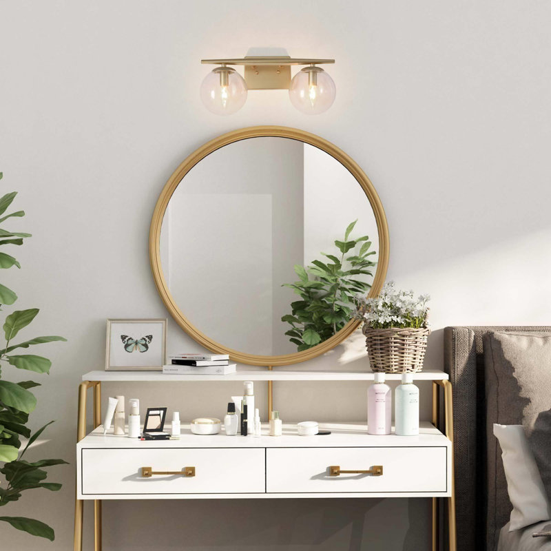 Éclairage de salle de bain 2 lumières à intensité variable Baltasar