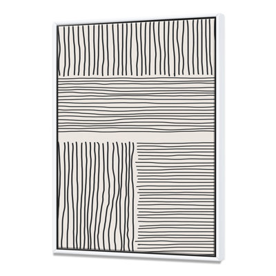 " Minimal Geometric Lines And Squares IV "