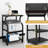 29.5'' H x 20" W Printer Stand With Adjustable Storage Shelf,Utility Cart-103545803
