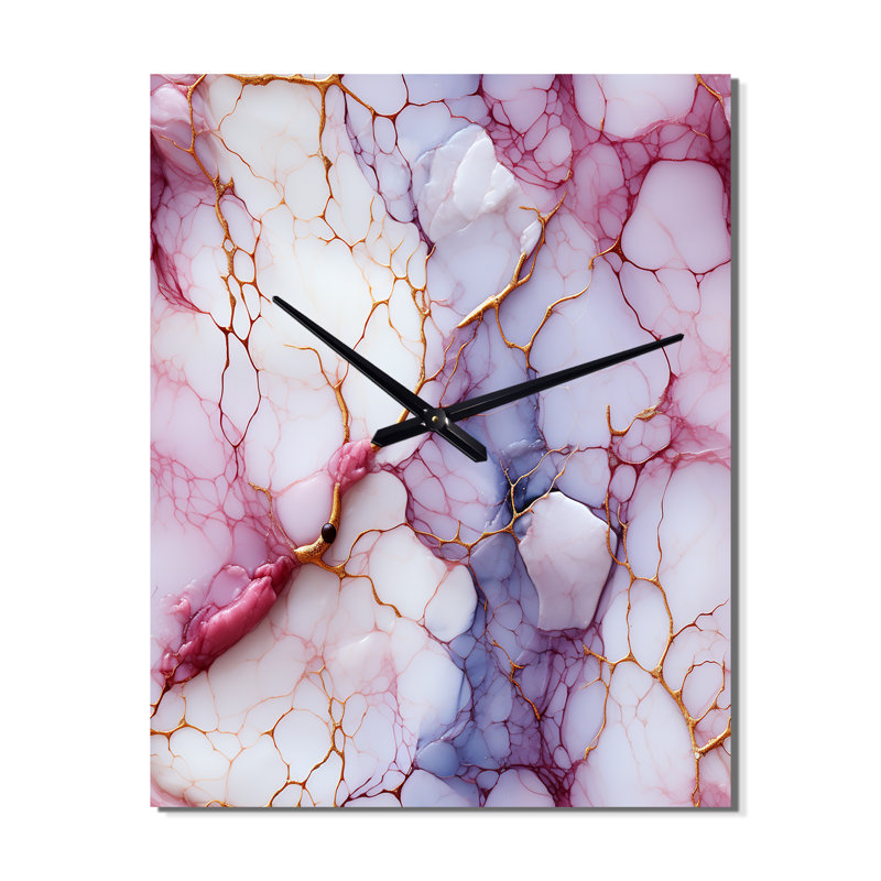 Horloge murale Timeless Marble Classic Delights III - Glam, Petit