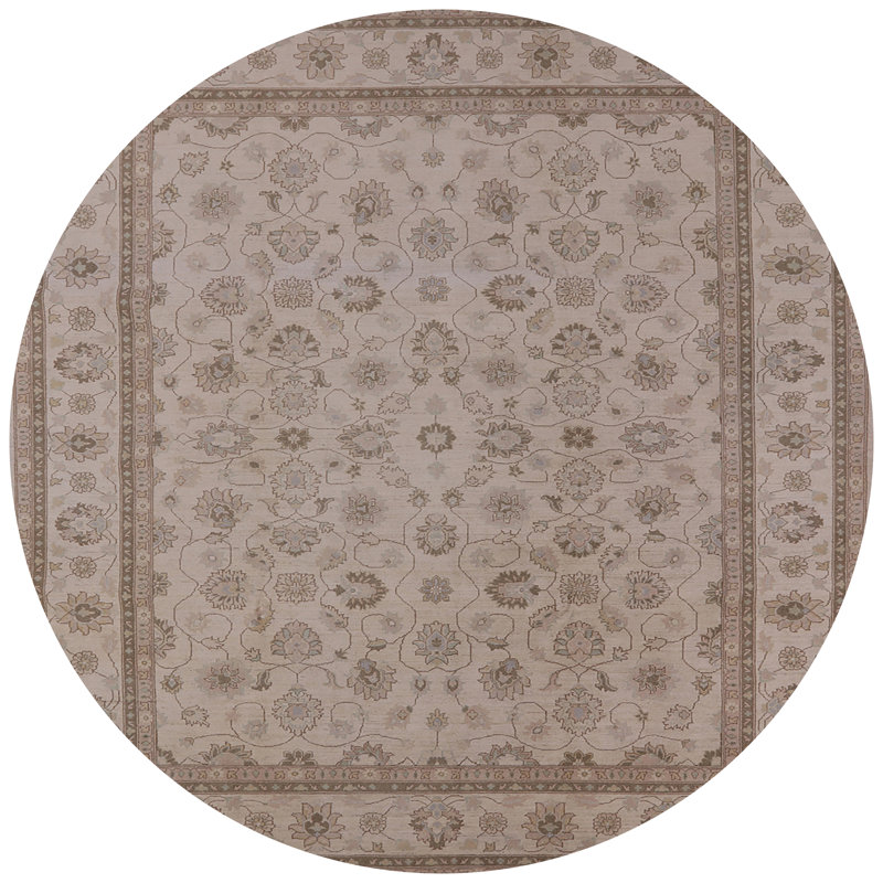 Tapis brun Cheung, Rond 7 pi