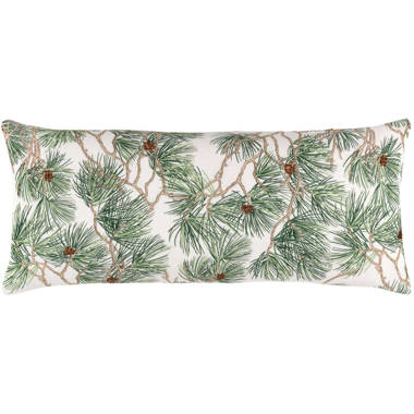 Pine Cone Hill - Jolie Embroidered White Decorative Pillow