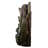 Organic Forest Stream Outdoor Water Fountain with Cool Glow Lighting and Adjustable Flow