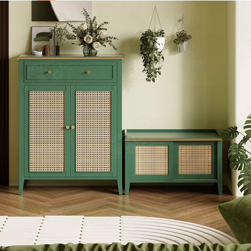 Tabouret en rotin