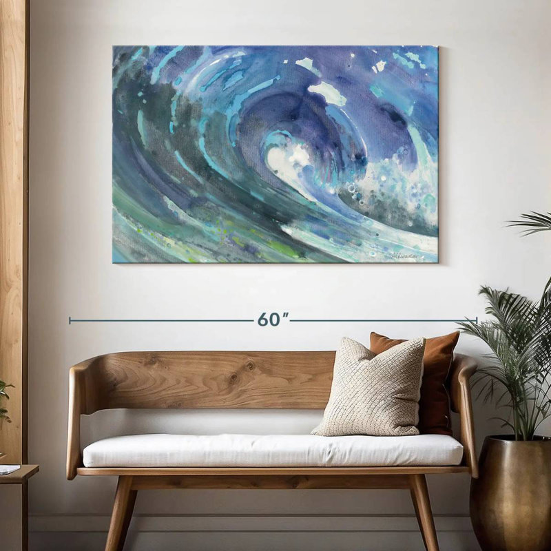 Senne Wave Curl, H 32 po x l 48 po
