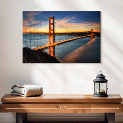 Lilie s'allume sur Golden Gate