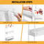 Plastic / Acrylic Freestanding Bathroom Shelves