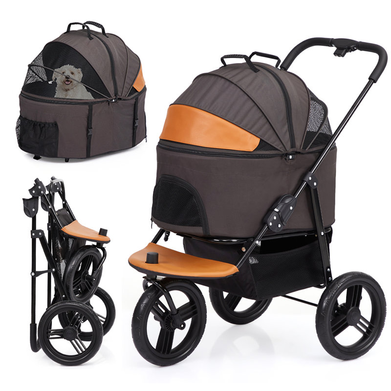 Foldable Pet Jogger Stroller with