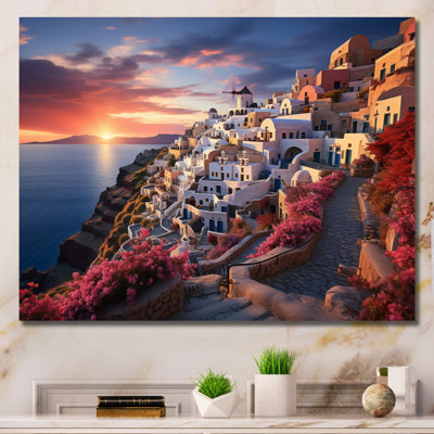 Greece Oia Splendour V - Cityscapes Wall Art Prints