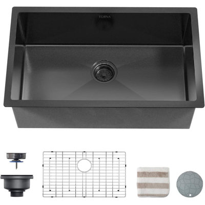 30'' L Single Bowl Stainless Steel Kitchen Sink