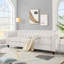 Deaneen 83.85'' Faux Leather Sofa-1240654468