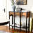 Retro Elegant Art Console Table
