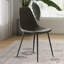 Chaise d'appoint en cuir Kody Vegan-2107797093