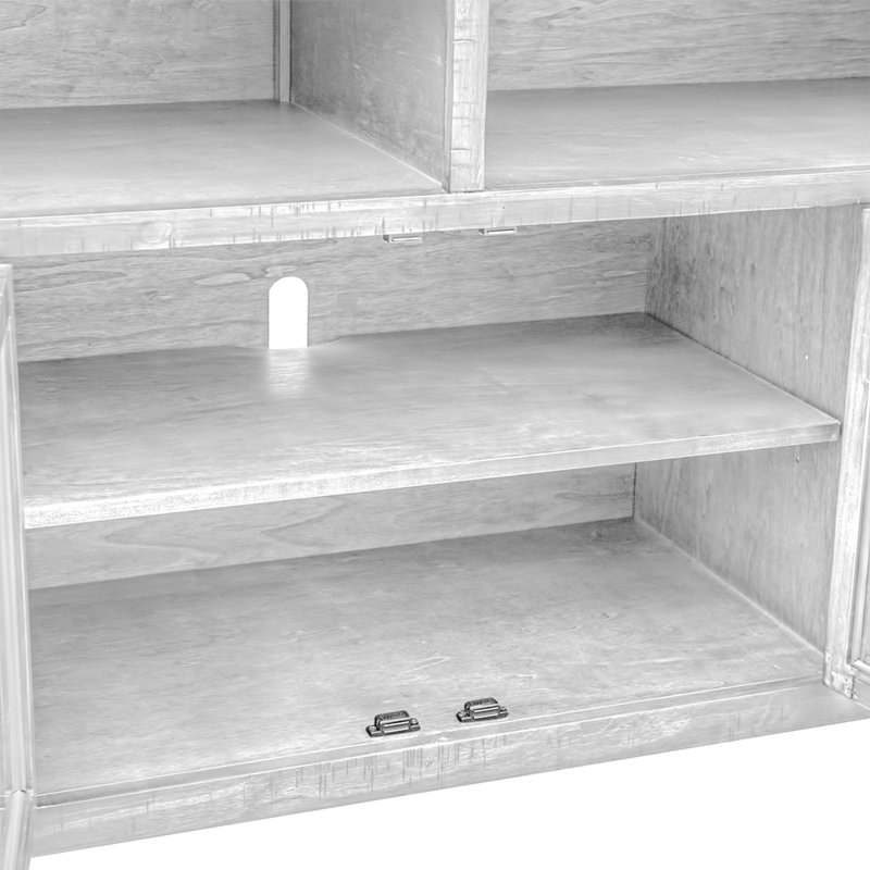Hilyard Unfinished with Fireplace Included, Vintage White