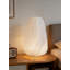 Lampe de table japonaise en papier de riz, lampe de chevet de style Wabi-Sabi avec éclairage ambiant doux pour la chambre à coucher, le bureau ou la décoration de bureau