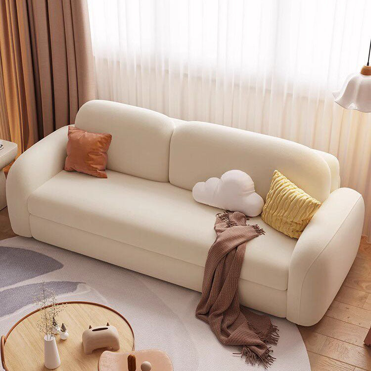 Soft Cloud Two Seater Sofa Bed, 140cm, Cream