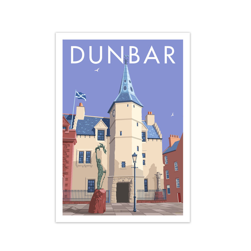 Scotland Dunbar by Stephen Millership - Print, 59.4 cm H x 42 cm W x 1 cm D, No Frame