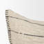 Housse de coussin Lyle avoine lombaire 14 x 26 avec rayures noires Lyle-129988184