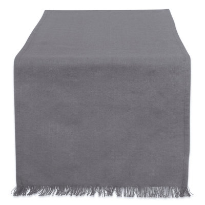 Laszlo Solid Color 100% Cotton Table Runner