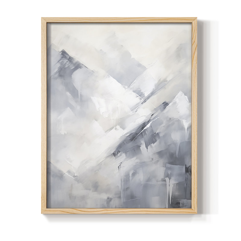 LANDSCAPES Series CCxxV, reproduction encadrée - bois massif, H 11 po x l 9 po