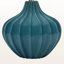 Lampe de table en céramique et ivoire Cian Blue, H 24,07 po x l 15,79 po x P 15,74 po Cian