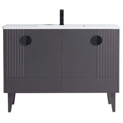Ensemble de meuble-lavabo simple 48 po Saimah