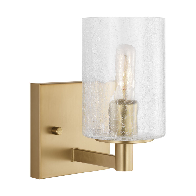 Parker One Light Wall / Bath Sconce from Generation Lighting , 1, Satin Bronze