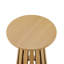 Table de bout Layla scandinave moderne en chêne clair-1772805017