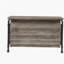 Antique Oak and Sandy Grey 5-Shelf Kitchen Island