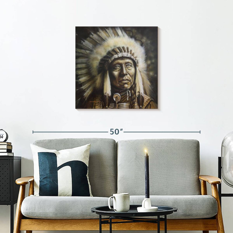 Leisha Chief, 24" H x 24" W