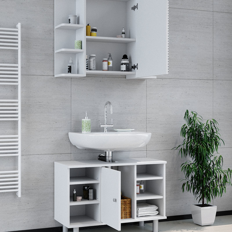 Badmöbel-Set, White