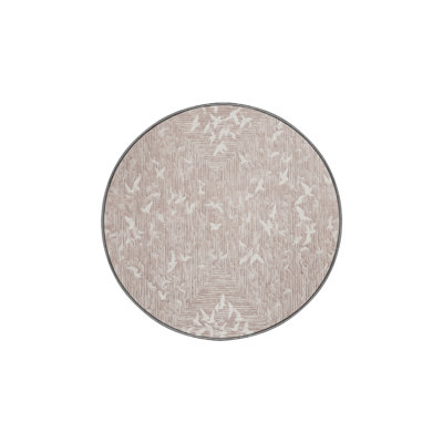 Machine Washable Gray Area Rug