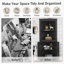Grande armoire d'angle avec portes pour le salon, la salle de bain, la salle à manger ou la cuisine-1099309101