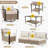 8-Piece Outdoor Conversation Set, PE Wicker Outdoor Modular Sectional Sofa for Backyard, Poolside, Garden, Patio-150092882