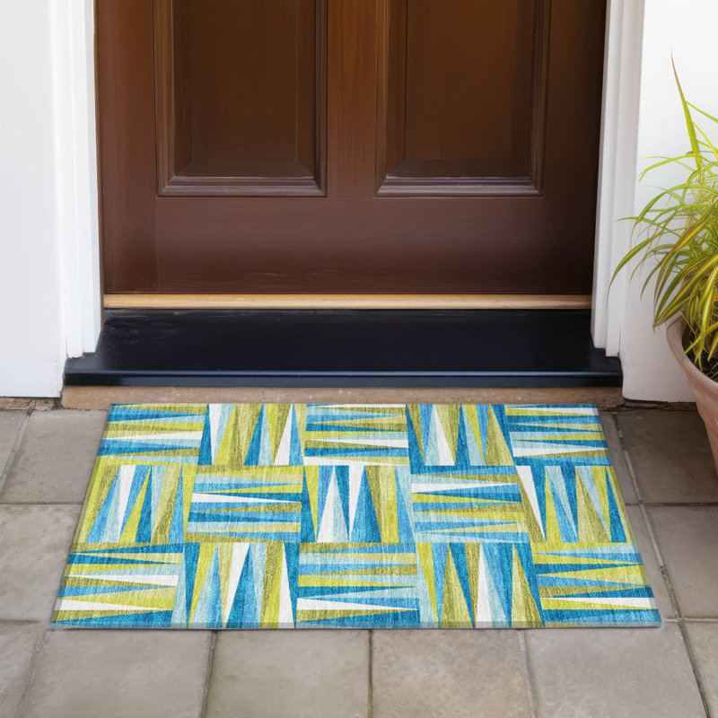 Tapis intérieur / extérieur Chayden Chantille ACN1012, Rectangle 1 pi 8 po x 2 pi 6 po