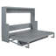 Grand lit escamotable avec élévateur hydraulique et bureau, solution compacte pour les maisons modernes-1703219906-1703219909
